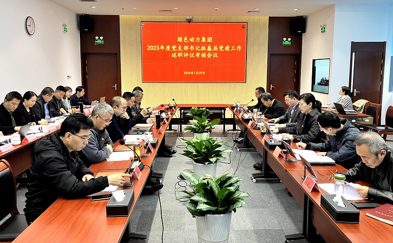 db视讯厅集团召开2023年党支部书记抓基层党建工作述职评议考核会