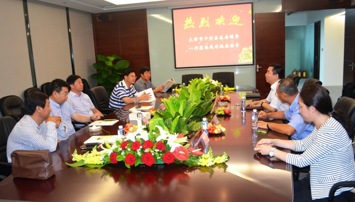天津市宁河县政府领导考察db视讯厅