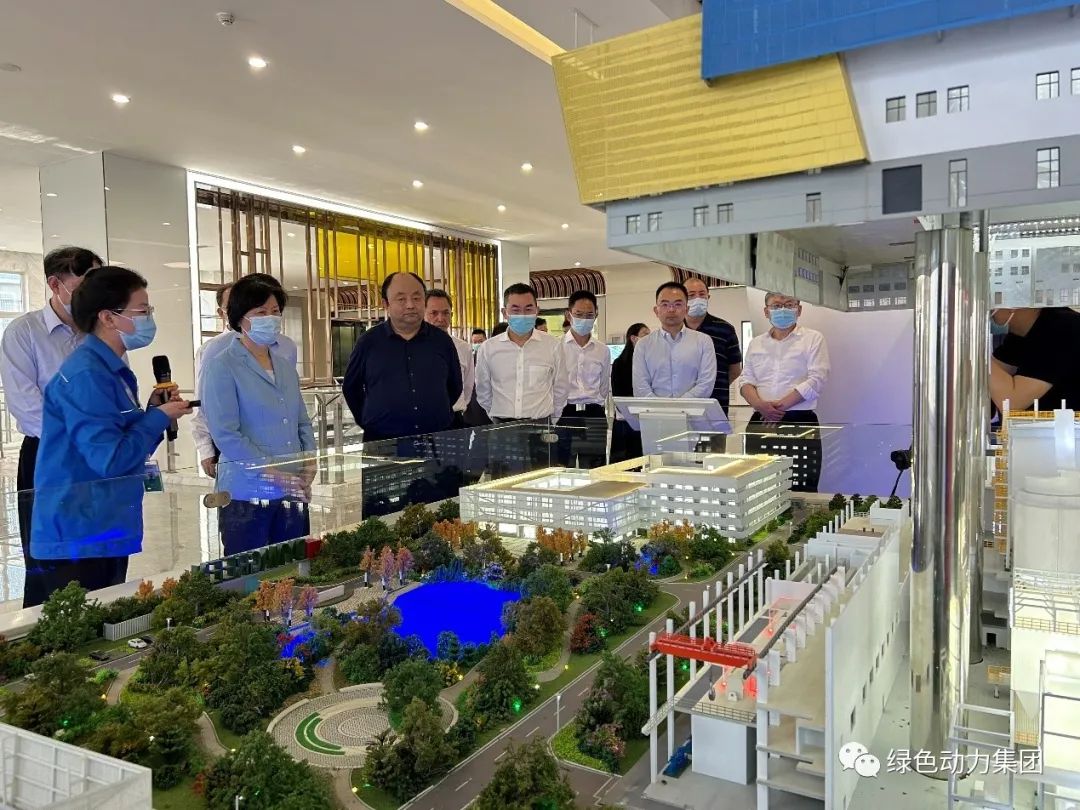 全国政协副主席沈跃跃调研db视讯厅通州项目